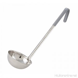 Winco LDC-12 Stainless Steel Ladle with Gray Handle 12-Ounce - B000UBE7P8